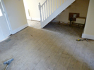 Reception Area before Tiling