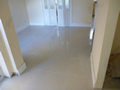 Reception Area after Tiling